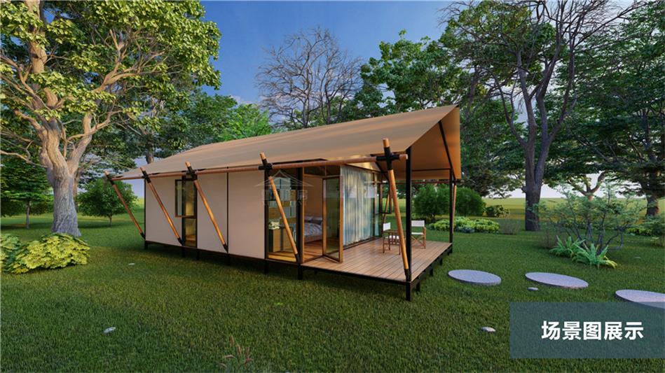 Custom Safari Çadır Fabrikası Banyo ile| Eco-Resorts için vahşi doğaya hazır lüks