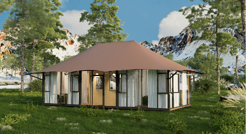 Banyolu Cam Kubbe Glamping Çadır Oteli: Doğa Retreats için Premium Açık Lüks