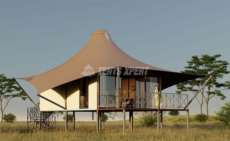 Semi-permanent Tension Membrane Tent - LAVISH Tent