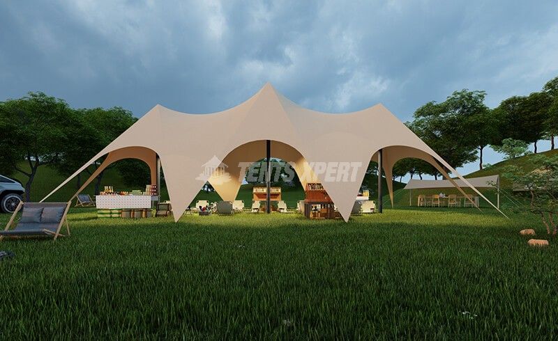 Tenta del dosel estirable