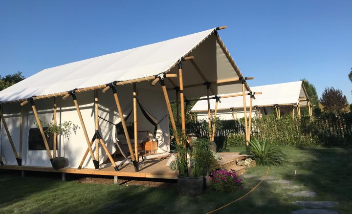 Canvas Safari Tent L