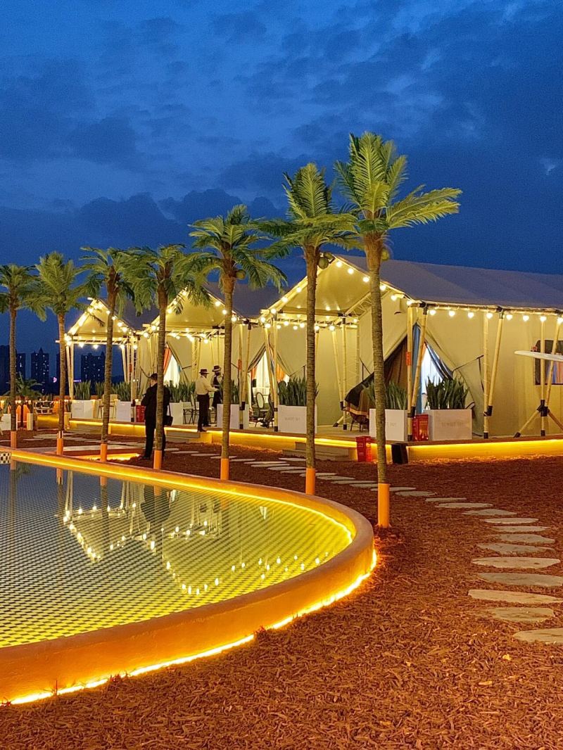 Canvas Safari Tent L