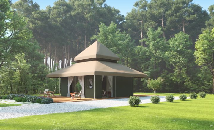 Glamping Canvas Wall Tent – AIFE