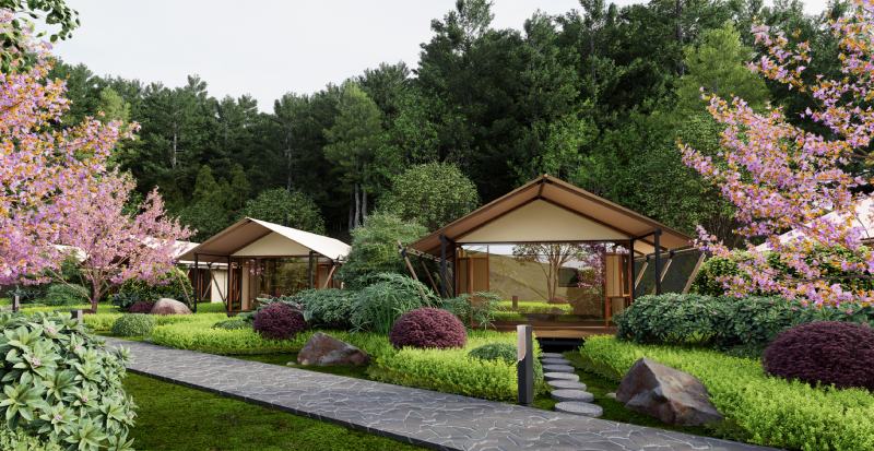 RAHAT - Modern Safari Tent